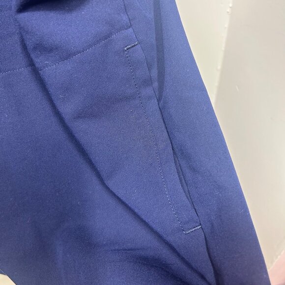 Figs Chisec Three-Pocket Scrub Top Sapphire blue nursing scrubs technical collec - Picture 3 of 9